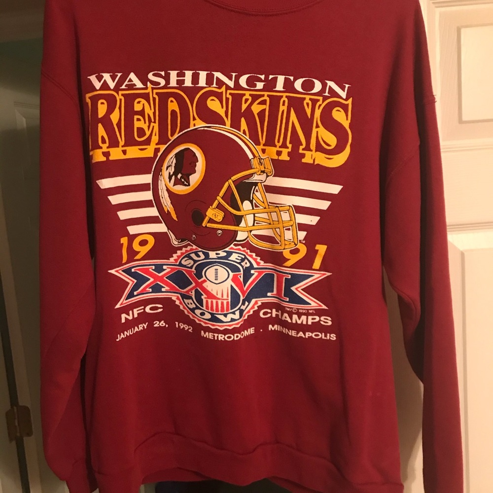1991 Super Bowl crewneck!